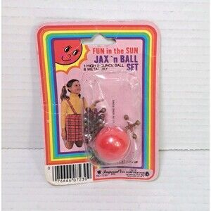 Vtg Fun In The Sun Jax “N” Ball Game Imperial Toy Corporation Retro Old Stock